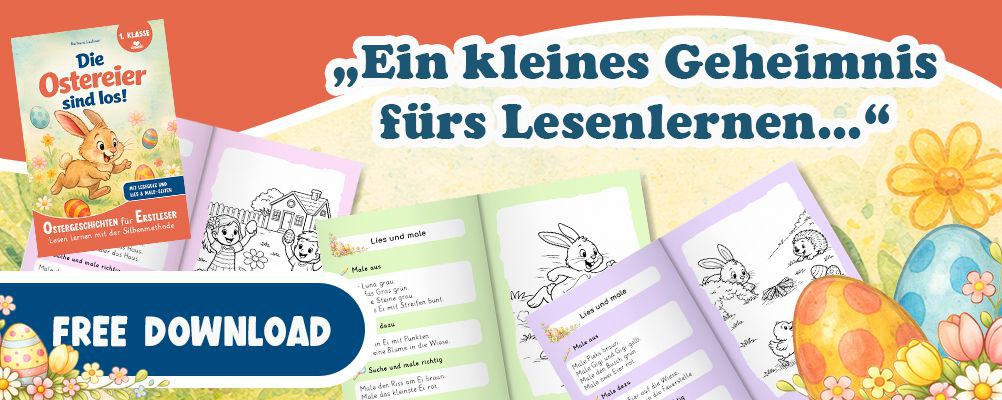 Ein kleines Geheimnis f&uuml;rs Lesenlernen... - Lies und Male Seiten Free Download